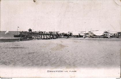 Deauville CPA La plage