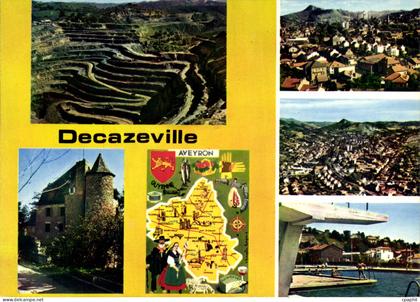 CPA Decazeville Aveyron La Decouverte Vue Generale