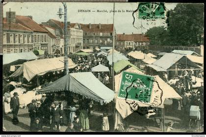 Carte Postale - France - Denain - Marché - Place de la Mairie (CP28079OK)