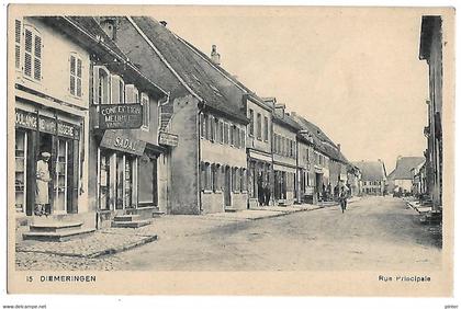 DIEMERINGEN - Rue Principale