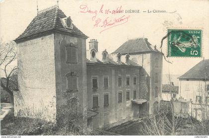 CPA FRANCE 38 " Diémoz, Le château"