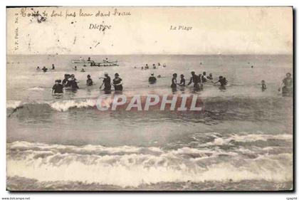 CPA Dieppe la plage