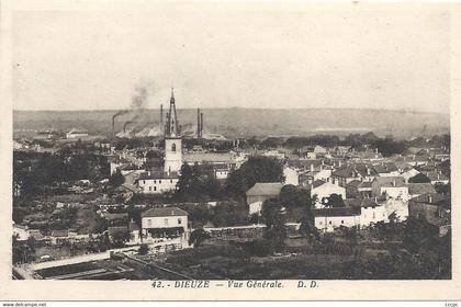 CPA Dieuze Vue générale