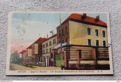 Dieuze, quartier Boussat, 125ème escadron automobile de réserve générale, Militaria, Moselle 57
