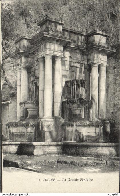 CPA Digne La Grande Fontaine