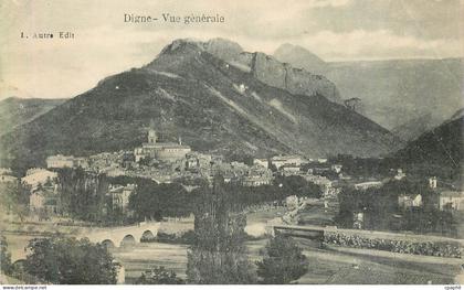 CPA Digne Vue generale