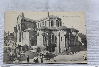 AA507, Digoin, l'église, Saône et Loire 71