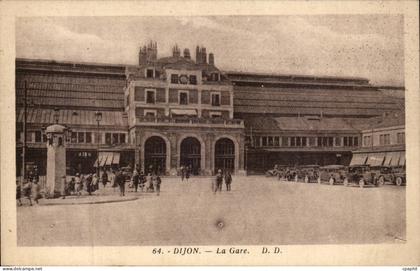 Dijon - La Gare - CPA