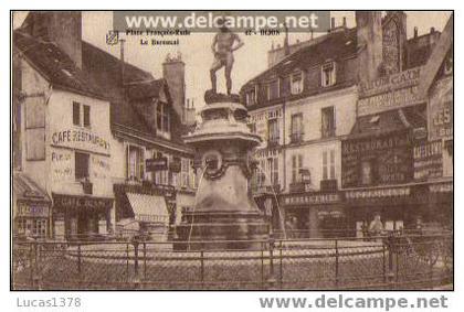 DIJON / PLACE FRANCOIS RUDE / LE BAREUZAL /RESTAURANTS / CAFES EN 1915