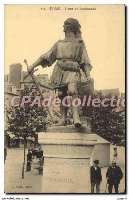 CPA DINAN statue Beaumanoir