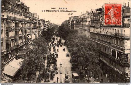 (02/05/26) 75-CPA PARIS - 2-9ème ARRONDISSEMENT - BOULEVARD MONTMARTRE