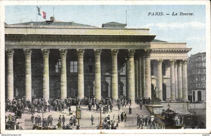 Paris - 2 - La Bourse - CPA