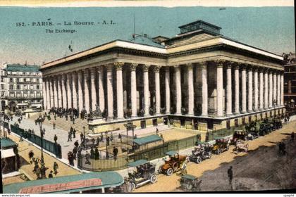 Paris CPA La Bourse