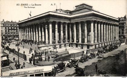Paris CPA La Bourse