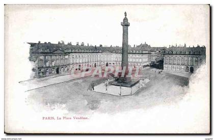 Paris CPA La Place Vendome