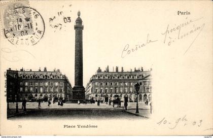 Paris CPA Place VEndome
