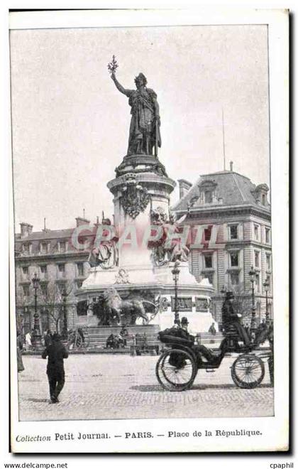 Paris CPA Place de la Republique