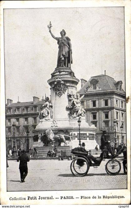 Paris CPA Place de la Republique
