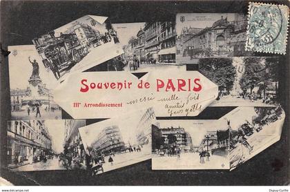 PARIS - Souvenir de Paris - 3e Arrondissement - état