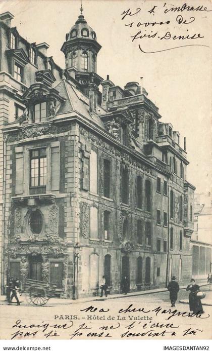 75 PARIS 04 AH#AL00656 HOTEL DE LA VALETTE