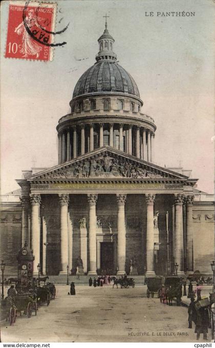Paris CPA Le Pantheon