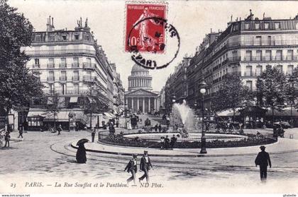 75 - PARIS 05 -  rue Soufflot et le Pantheon