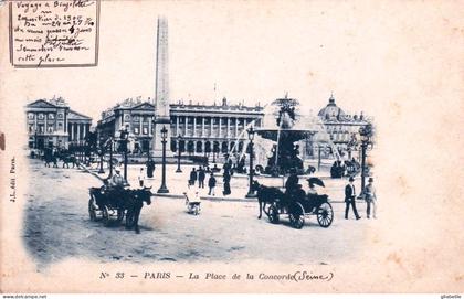 75 - PARIS 08 - place de la Concorde