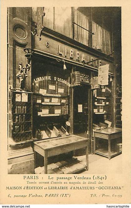 Paris : librairie passage Verdeau