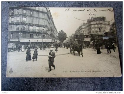 75 - paris 10 - le boulevard magenta