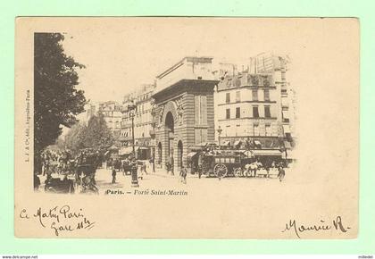 L1123 - PARIS - 10 ème arrondissement - Porte Saint Martin