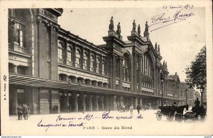 Paris 10 - Gare Du Nord CPA