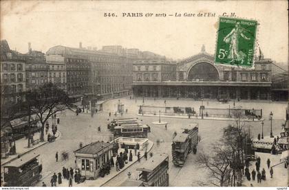 Paris 10 La Gare de l'Est - CPA