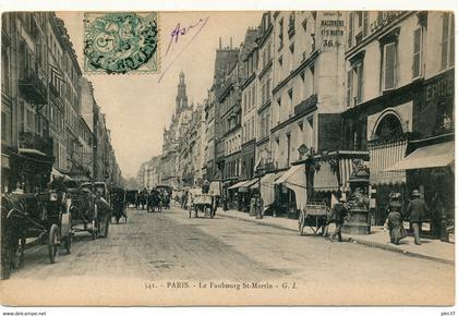 PARIS  10° - Le Faubourg St Martin