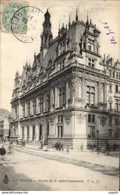 Paris - 10 - Mairie du X Arrondissement - CPA