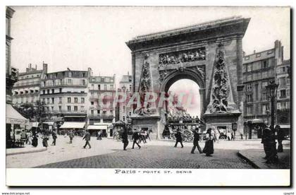 Paris - 10 - Porte Saint Denis - CPA