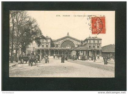 Paris - Gare de l' Est ( animée C. M. 179)