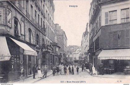 75 - PARIS 11 - rue Daval - tabac