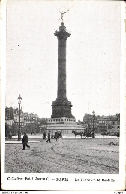 Paris - 11- Place de la Bastille - CPA