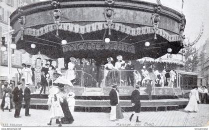 75 - Paris 12 : Foire du Trone , Manège des Chats .