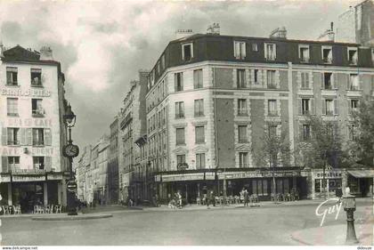 Carte Postale -75 - Paris 13 - Rue Tolbiac - Rue de la Glacière - Animée - immeubles - architecture - Carte Dentelée - C