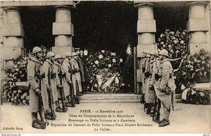 CPA Paris 14e PARIS, 11 Novembre 1920, Fétes du Cinquantenaire (310833)