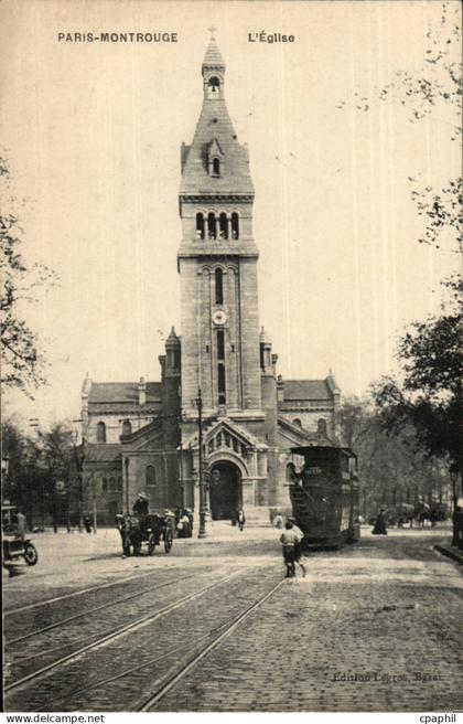 Paris(14) L'Eglise St-Pierre de Montrouge-St Pierre of Montrouge Church - CPA