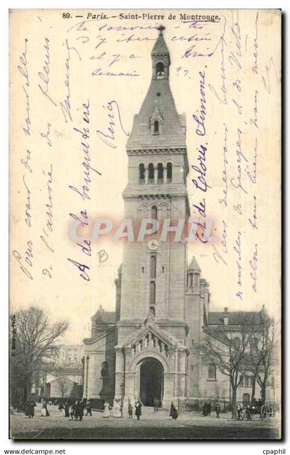Paris(14) L'Eglise St-Pierre de Montrouge-St Pierre of Montrouge Church - CPA