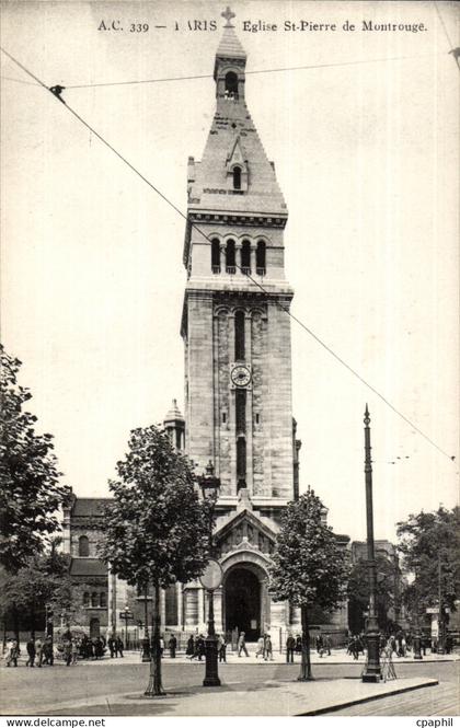 Paris(14) L'Eglise St-Pierre de Montrouge-St Pierre of Montrouge Church - CPA