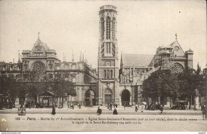 Parc CPA Mairie du 1er arrondissement Eglise Saint Germain l'auxerrois