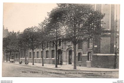 PARIS 17 - LE LYCEE CARNOT - BOULEVARD MALESHERBES
