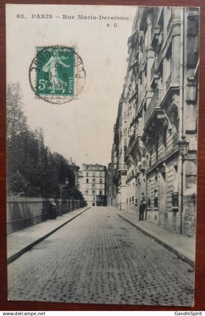 Paris 17 - Rue Maria-Deraisme