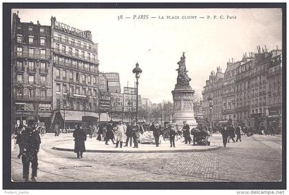 PARIS  18 e - La Place Clichy