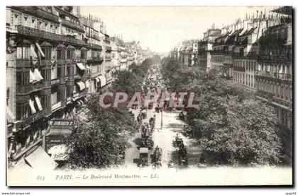 Paris - 18 - Le Boulevard Montmartre - CPA