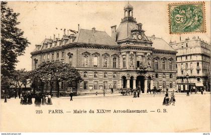 CPA PARIS 19e Mairie du XIXe Arrondissement (537895)